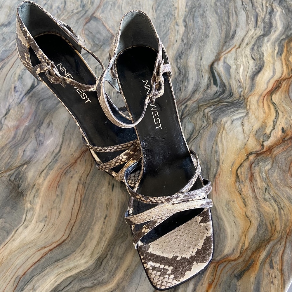Nine West Ankle Strap Heeled Sandals NWOT